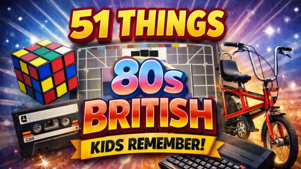 51 Things You'll Remember if You Grew Up in 80s Britain