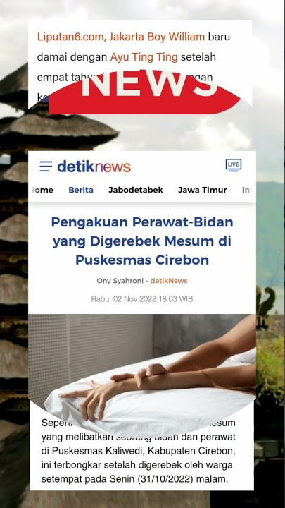 pengakuan perawat - bidan yg digrebek mesum di puskesmas cirebon #shorts #beritaindonesia