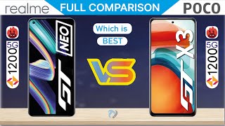 Realme GT NEO vs POCO X3 GT Full Comparison Which is Best