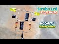 Buat Led Strobo 220volt AC dengan 2 Transistor || BC547
