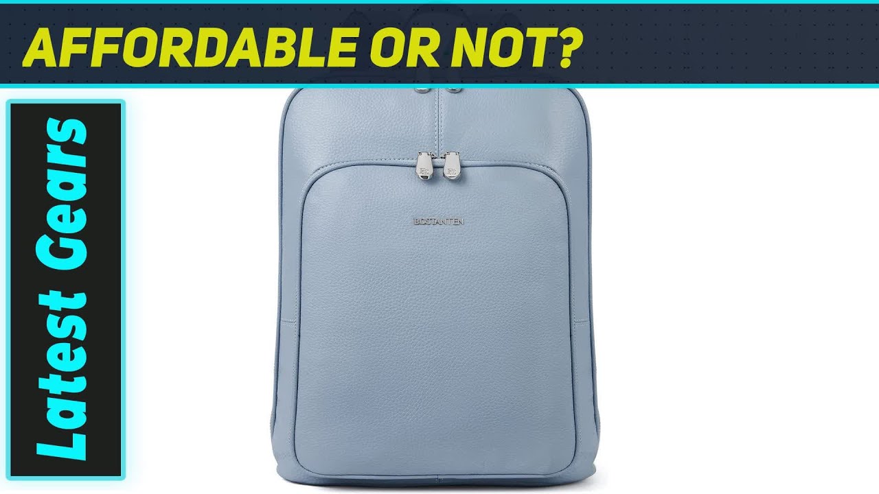 BOSTANTEN Genuine Leather Backpack Purse - Best Casual Travel Bag for Women