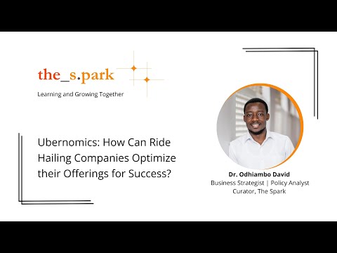 Ubernomics: How Can Ride Hailing Companies Optimize their Offerings for Success?