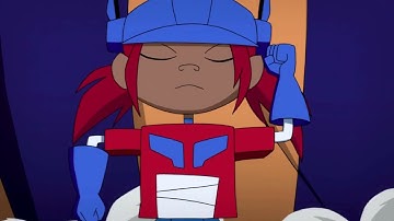 Sari Sumdac: (IMITATING OPTIMUS PRIME) Transform and Roll Out!