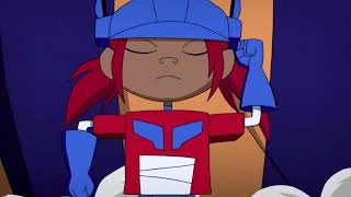 Sari Sumdac: (IMITATING OPTIMUS PRIME) Transform and Roll Out!