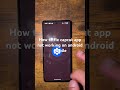 How to fix capcut app not working on android mobile