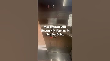 Modernized Otis Elevator in Florida Ft (SomberEditz) #shorts #elevator #youtube #exploring