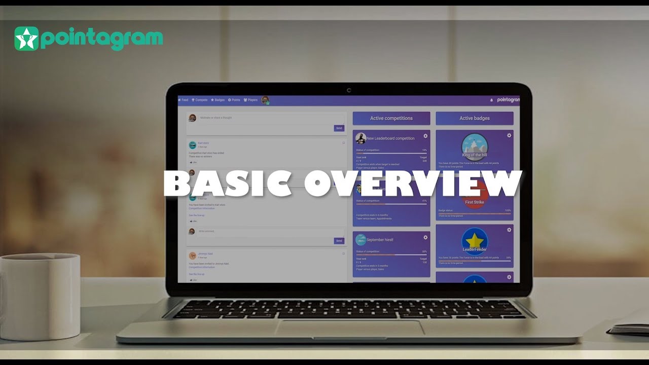 Pointagram Overview - Gamification Demo