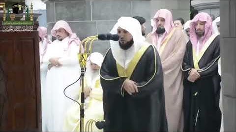 الشيخ ماهر المعيقلي يبكي بكاءاً مريراً في آيات مؤثرة من سورة يوسف في احدي الصلوات