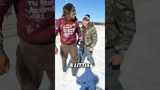 huge snow bomb dropped