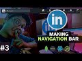 #3 Making The Navigation Bar of Linkedin Using ReactJS || LinkedIn Clone