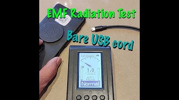 USB C charger Multimeter EF Test vs #shungite from verifiedshungite.com