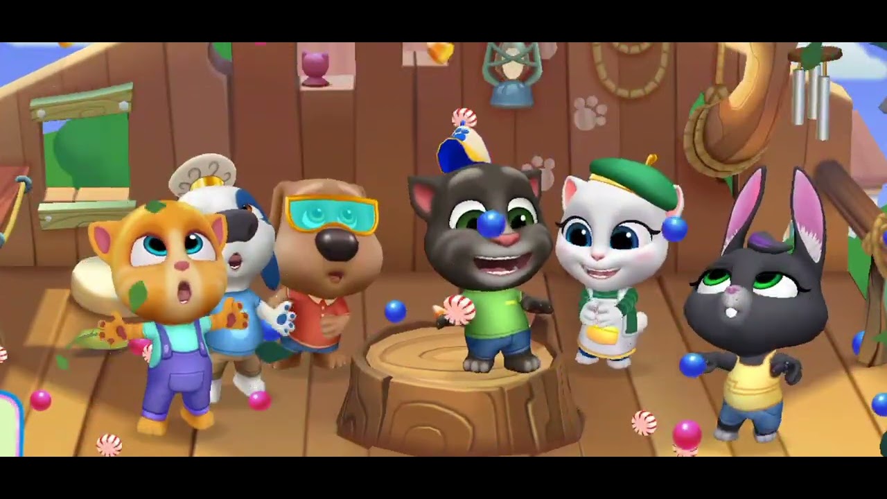 talking Tom cartoon video friends cartoon video talking Tom and