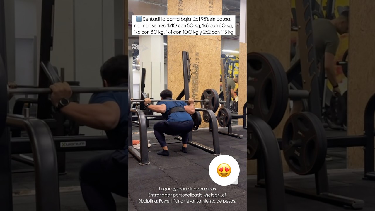 🏋️‍♂️ cómo hacer la sentadilla barra baja sin lesionarte ✅