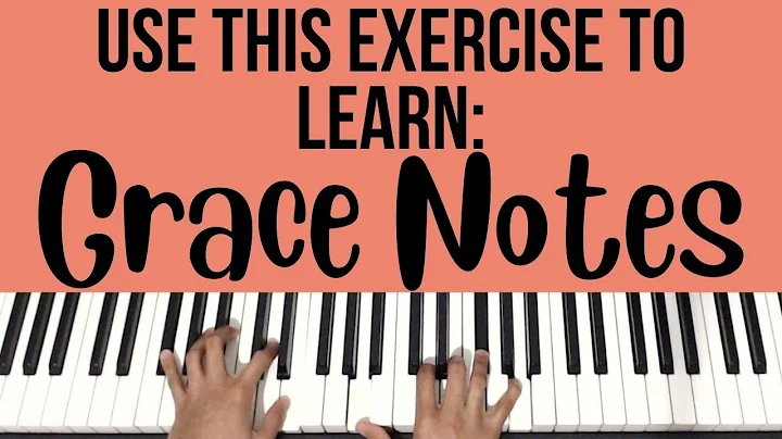 Maîtrisez les notes de grâce avec cet exercice simple | Tutoriel de piano