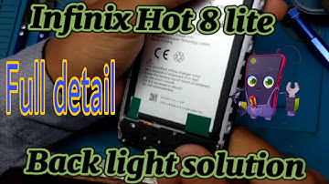 infinix Hot 8 lite back light solution | x650 blue display solution | Repairing4u