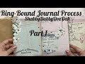 Ring-Bound Journal Process Part 1 | ShabbyDabbyDooDah