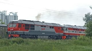 ТЭП70БС-017 + ТЭП70-0402 С поездом Имеретинский курорт (Олимпийский парк) — Москва №557С