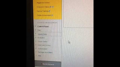 Retrieve a Turnitin assignment in blackboard