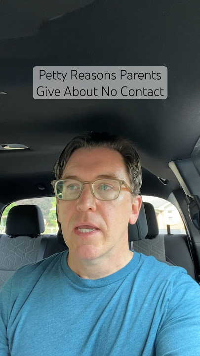 Petty Reasons Estranged Parents Give About No Contact. #nocontact