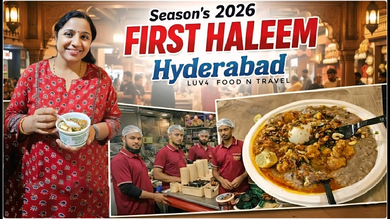 World Famous Hyderabadi Haleem is Back!! | MUST TRY Season's First Haleem Hyderabad 2026
