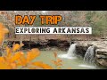 DAY TRIP EXPLORING ARKANSAS!!!! Good food and some awesome waterfalls!