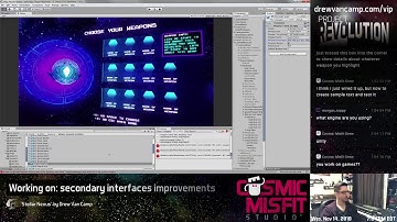 making REVO: neon spaceship game #scifi #gamedev #unity