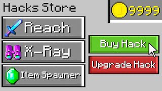 Minecraft, But You Can Buy Hacks...