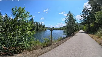 Day 12: Harrison to Wallace ID. Bicycle Touring the Great American Rail Trail thumbnail