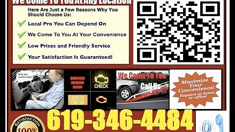 Mobile Pre Purchase Auto Car Inspection San Diego CA (619) 346-4484