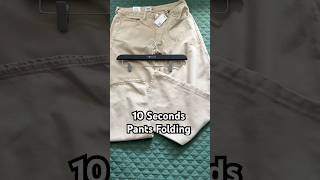 Neatly Technique For Pants | #easy #quick #shortvideo #technique #jeans #folding #neatly #simple
