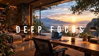 🔴 DEEP FOCUS WORK VOL.3 | Study • Work • Coding • Reading • Meditation