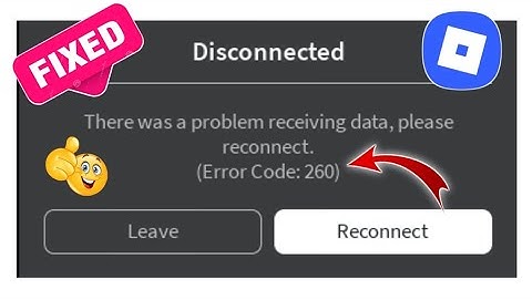 How to Fix Error Code 260 on Roblox (2025)? Error code 260!