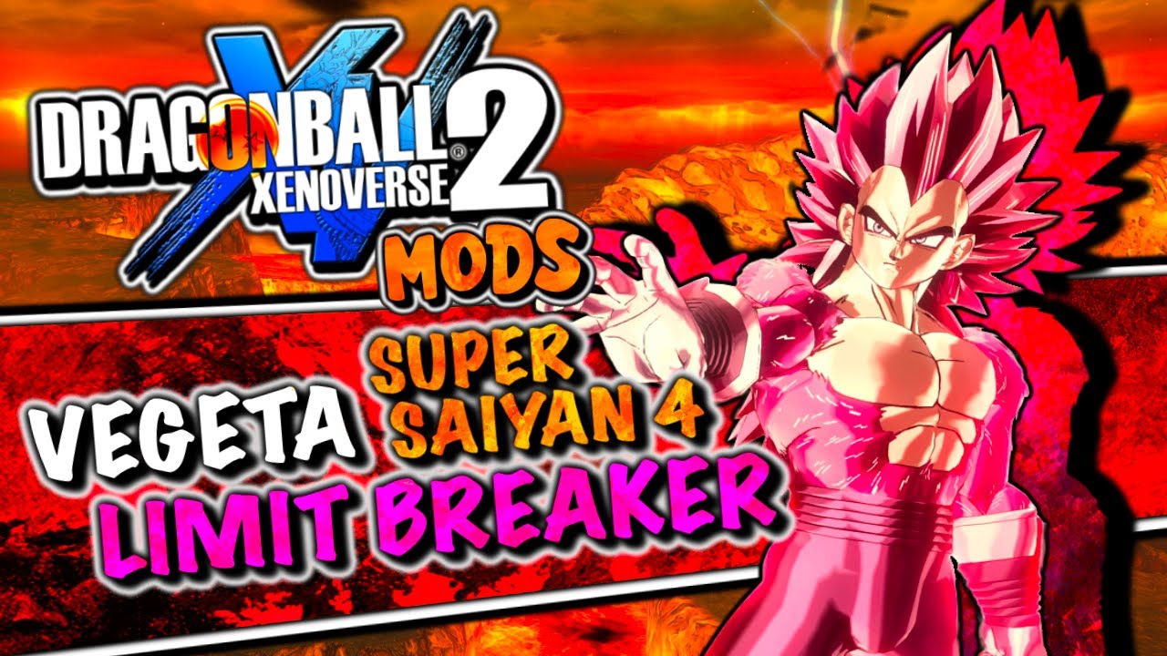 🐒 VEGETA Super Saiyan 4 LIMIT BREAKER 🐒 Dragon Ball Xenoverse 2 Revamp
