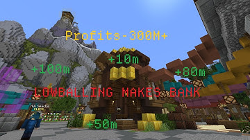 THIS MAKES BANK! Lowballing to 10 BILLION COINS! [Episode-1] | Hypixel Skyblock