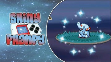[LIVE] Shiny Phanpy after a 40 Pokeradar Chain!