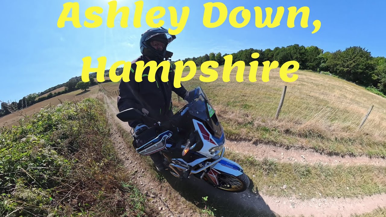 Green Lanes On An Africa Twin - Ashley Down to Kings Somborne