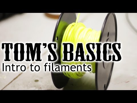 3D printing basics - Intro to filaments