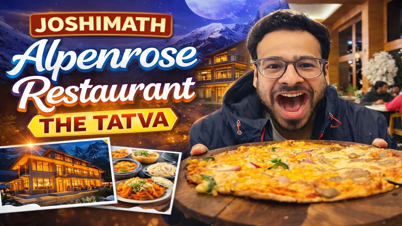 Best Restaurant in Joshimath? Alpenrose at The Tattva Honest Review!