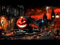 🚂 The Haunted Train of Halloween Night Ambience 🎃 Scary Halloween Music, Rain Sounds for Lost Souls