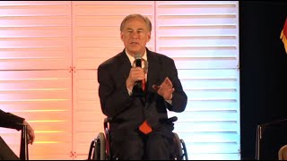 Gov. Greg Abbott  fireside chat