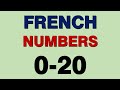 French Numbers (0-20)