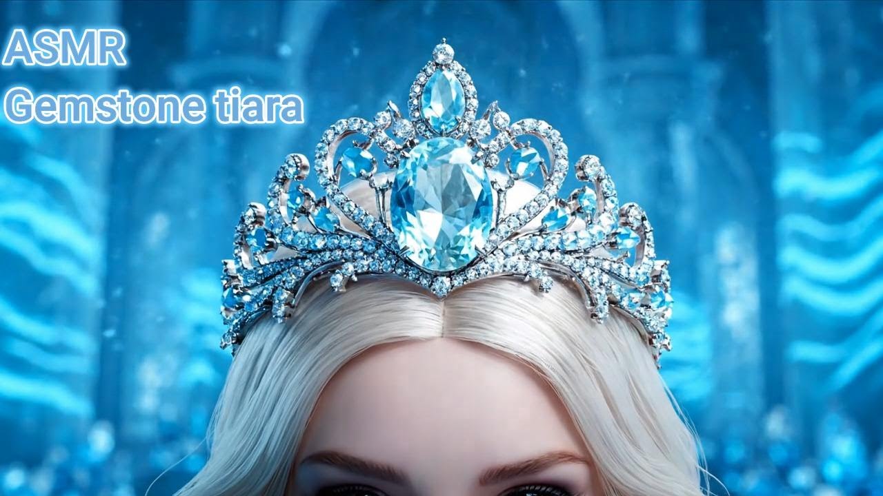 【ASMR】どの誕生月の宝石ティアラが好き？👑💎/ Which birth month gemstone tiara do you like?👑💎 #asmr #relaxing