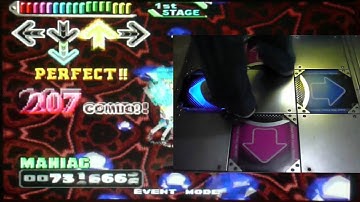 Kon - PUT YOUR FAITH IN ME (Jazzy Groove) (Maniac) AAA on DDR 4th Mix PLUS (Japan)