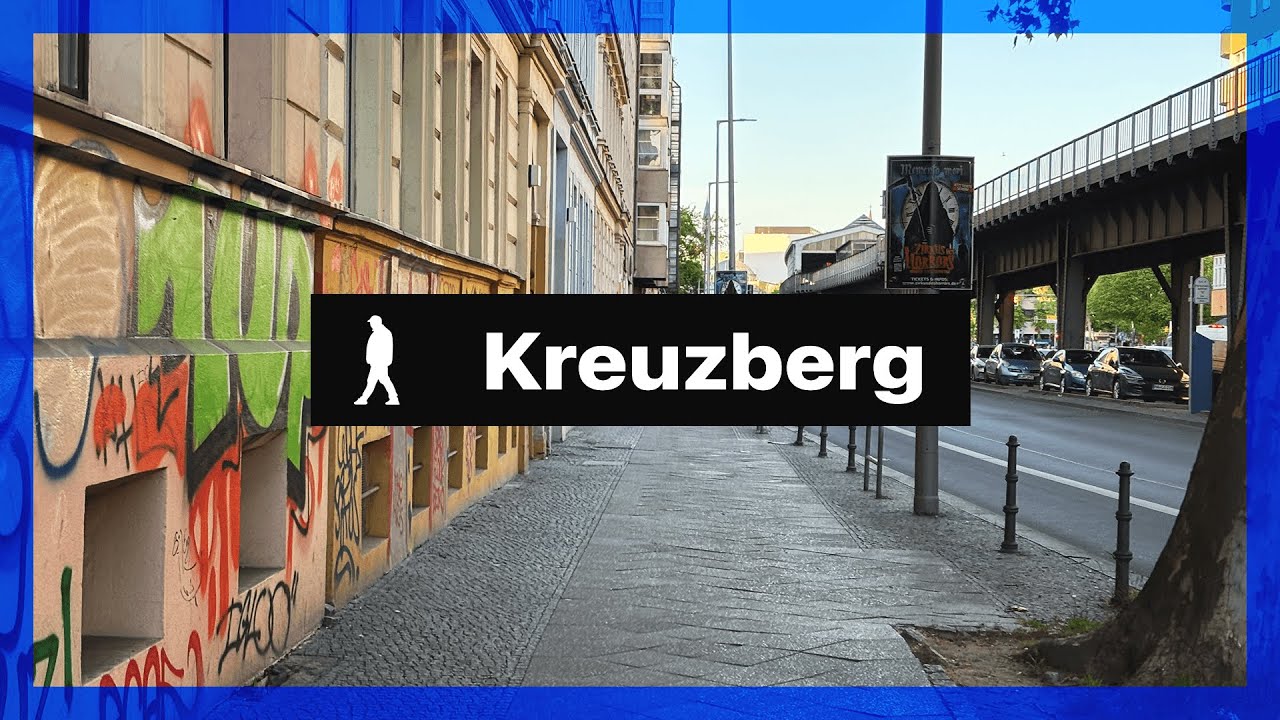 Berlin, Kreuzberg 🇩🇪 - Walking Tour on Oranienstraße | Outside Walker