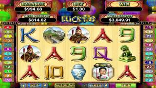 Lucky 8™ slot machine by RTG | Game preview by Slotozilla screenshot 5