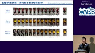 CVPR 2018 Spotlight: Disentangled Person Image Generation
