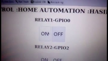 4 chanel relay and ESP-8266-01 Home automaition-TEST VIDEO