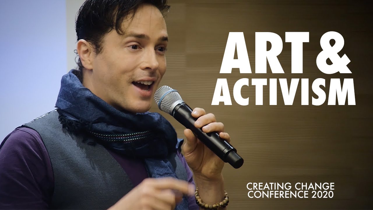 Art & Activism | Creating Change Conference 2020 Workshop | Yuval David