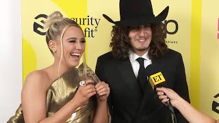 Video thumbnail of "Gabby Barrett and Cade Foehner GUSH Over Each Other After Her BBMA Wins (Exclusive)"