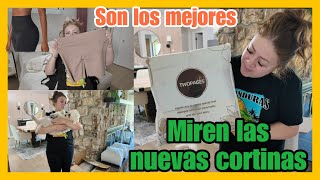 Mren que emocion mis nuevas cortinas/Se vendieron todos